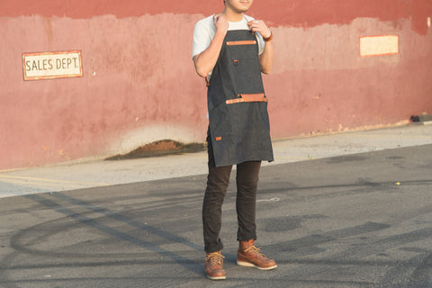 Cross-Back Shop Apron