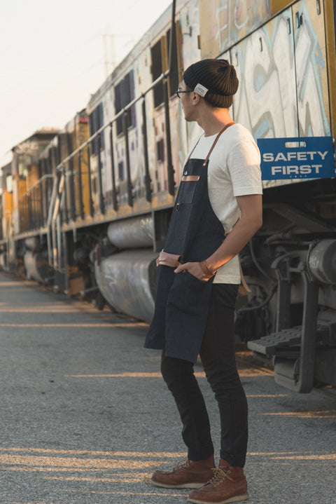 Cross-Back Shop Apron