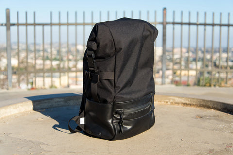 Roll-Top Metro Backpack