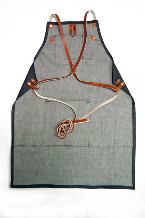 Cross-Back Shop Apron