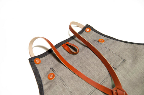 Cross-Back Shop Apron