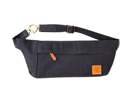 TW Workshop x 1.61 Soft Goods / Denim and Leather Bum Bag