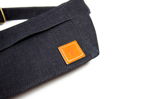 TW Workshop x 1.61 Soft Goods / Denim and Leather Bum Bag