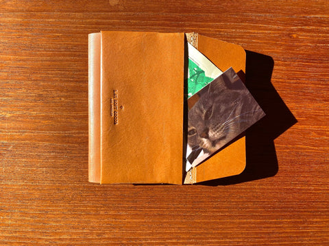 Envelope Notebook Cover pocket use example
