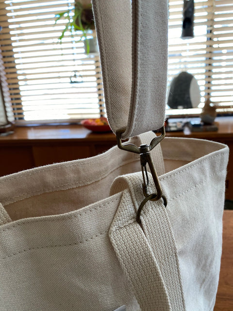 Crossbody Shoulder Strap / Canvas Hanpu Cotton - Add-on for General Tote