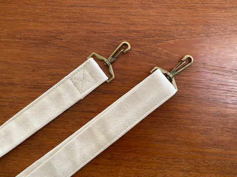 Crossbody Shoulder Strap / Canvas Hanpu Cotton - Add-on for General Tote