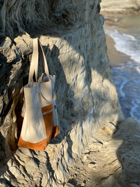 General Tote - Suede Bottom