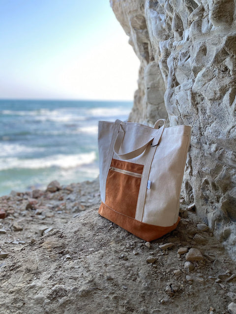 General Tote - Suede Bottom