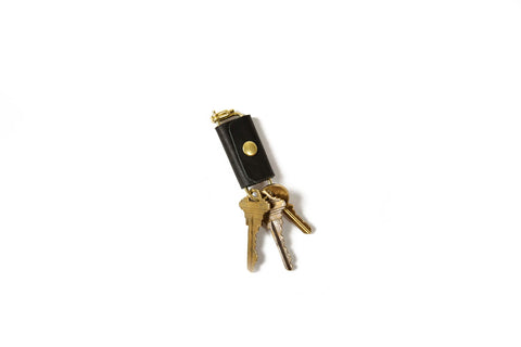 Leather Wrapped Key Carrier