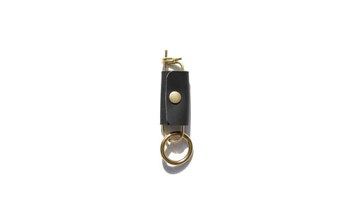 Leather Wrapped Key Carrier