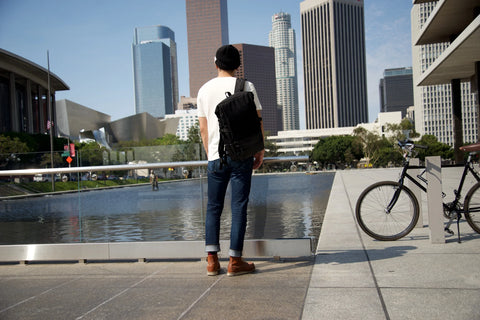 Roll-Top Metro Backpack