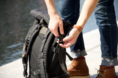 Roll-Top Commuter Backpack