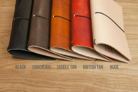 Leather Field Notes Cover - Sample Sale