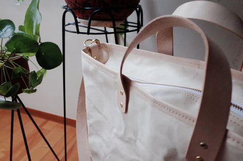 Transit Tote - Waxed Canvas