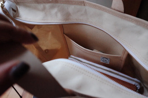 Transit Tote - Waxed Canvas