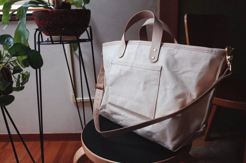 Transit Tote - Waxed Canvas