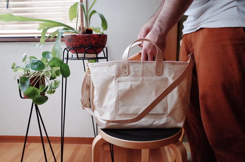 Transit Tote - Waxed Canvas