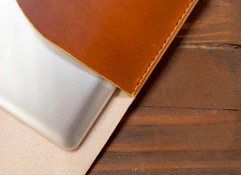 Leather Portfolio for the iPad
