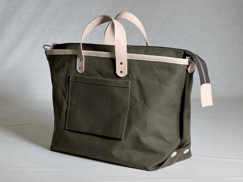 Transit Tote - Waxed Canvas