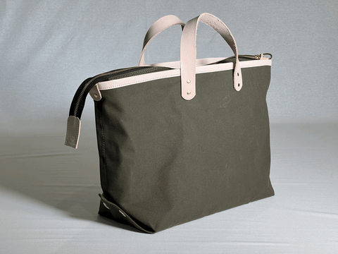 Transit Tote - Waxed Canvas