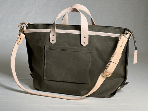 Transit Tote - Waxed Canvas