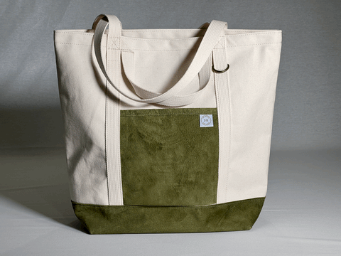 General Tote - Suede Bottom