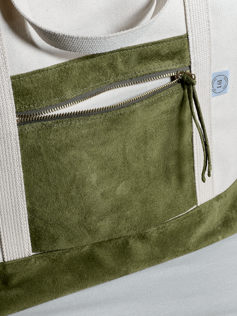 General Tote - Suede Bottom