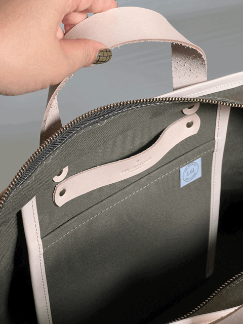 Transit Tote - Waxed Canvas