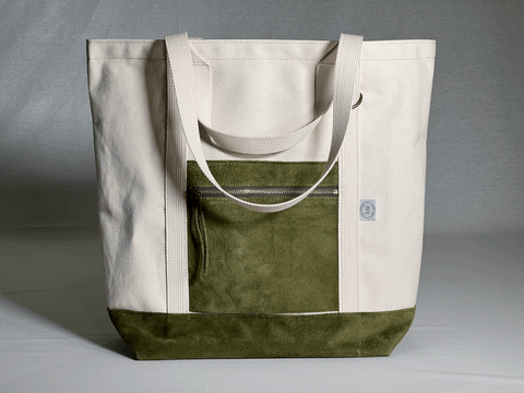 General Tote - Suede Bottom