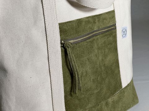General Tote - Suede Bottom