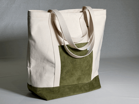 General Tote - Suede Bottom